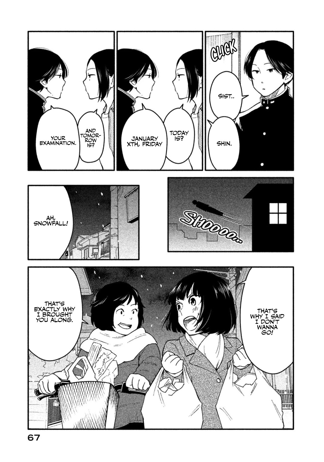 Oogami-san, Dadamore desu Chapter 30 page 3 - Chapter 30: A ballade with dad and snow