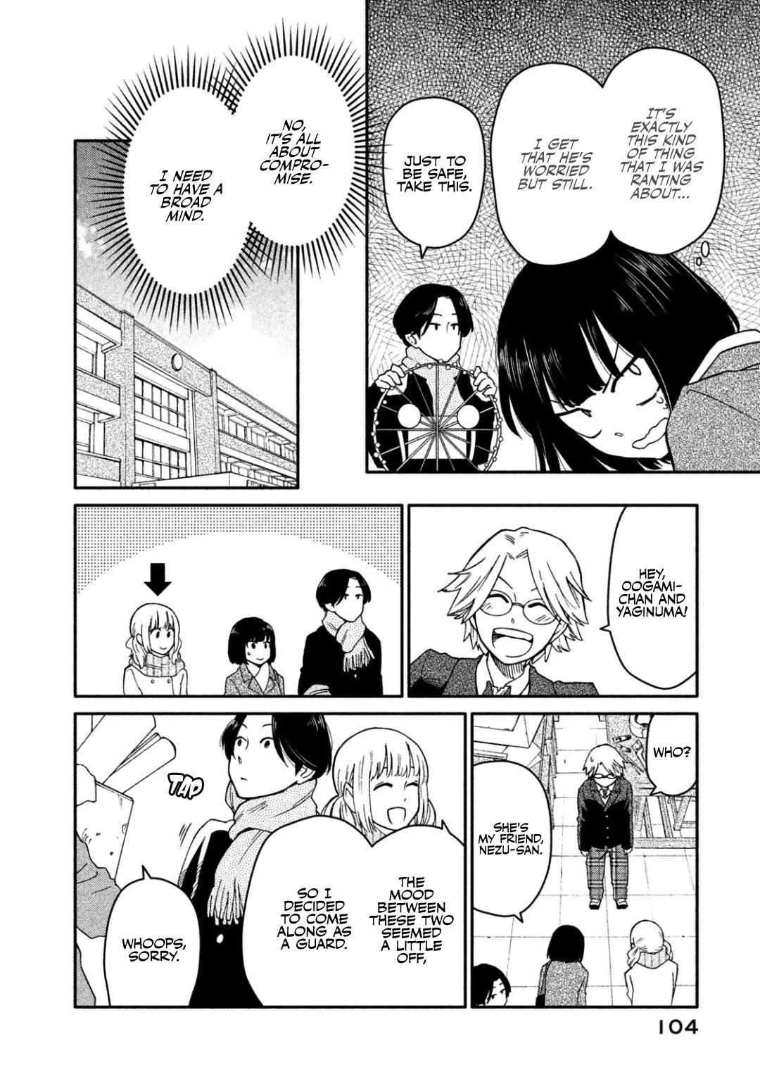 Oogami-san, Dadamore desu Chapter 31 page 10 - Chapter 31: Meiko's anger, on the verge of explosion