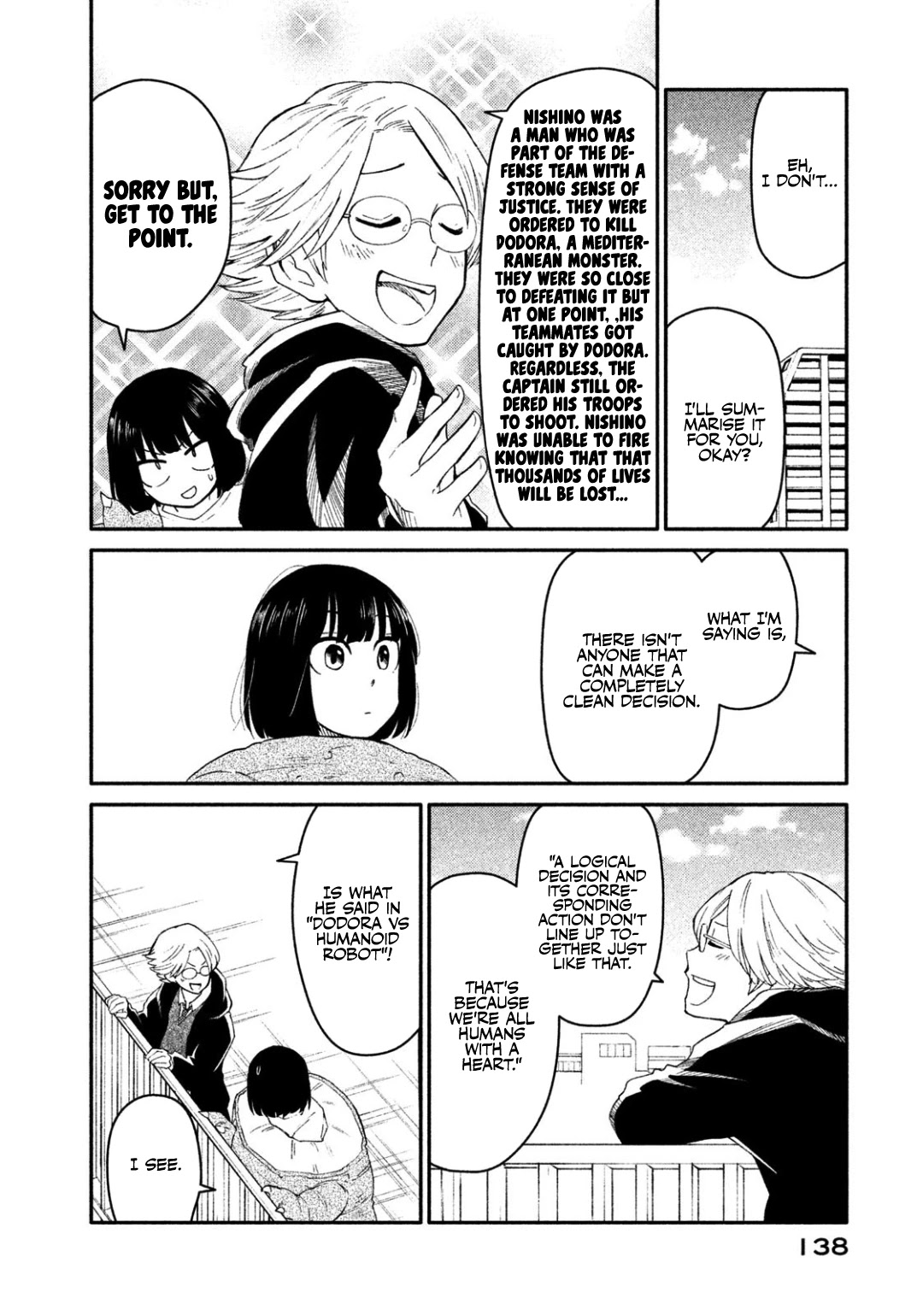 Oogami-san, Dadamore desu Chapter 32 page 14 - Chapter 32: Enrage! Fight! Oogami Meiko.