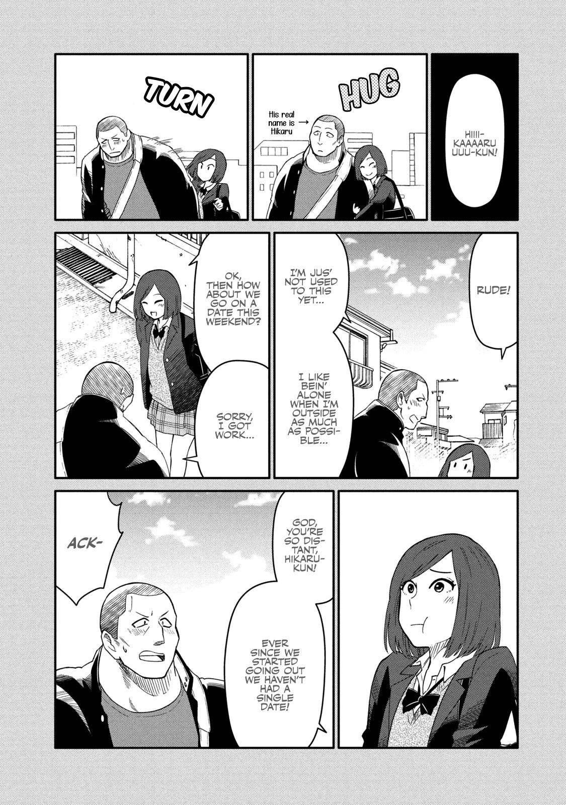 Oogami-san, Dadamore desu Chapter 34 page 10 - Chapter 34: Four-Way at Jinbouchou!