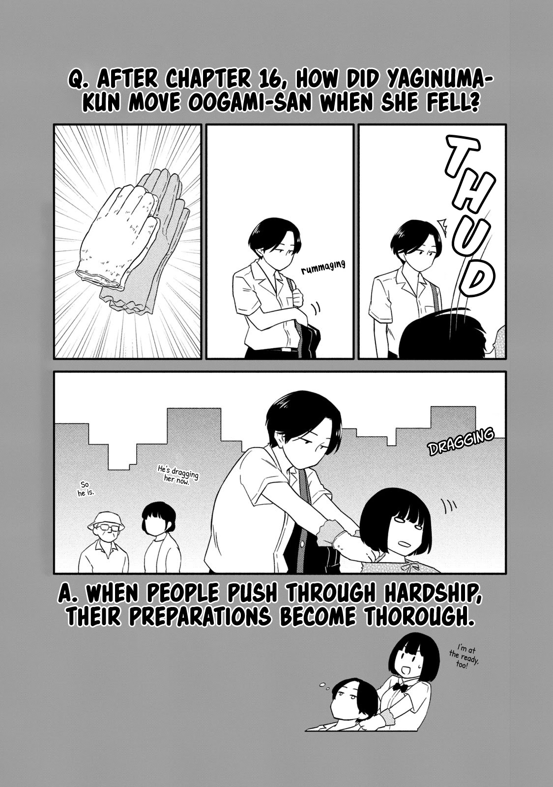 Oogami-san, Dadamore desu Chapter 34 page 32 - Chapter 34: Four-Way at Jinbouchou!