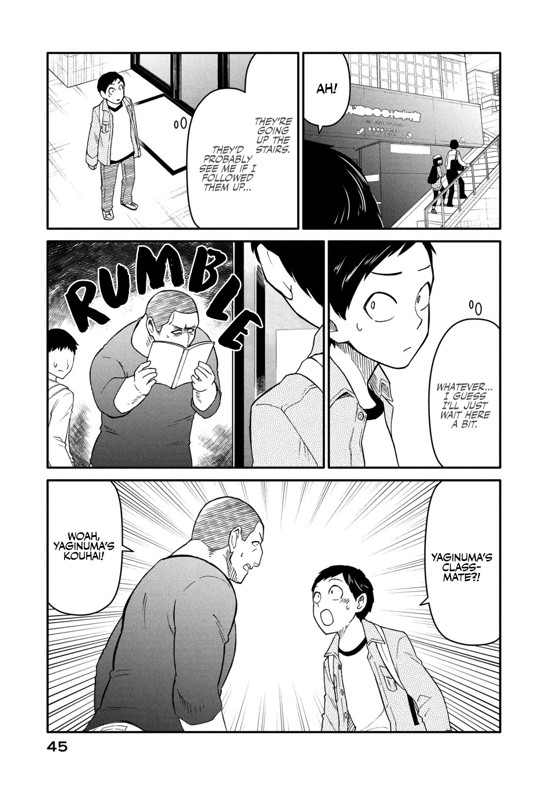 Oogami-san, Dadamore desu Chapter 34 page 5 - Chapter 34: Four-Way at Jinbouchou!