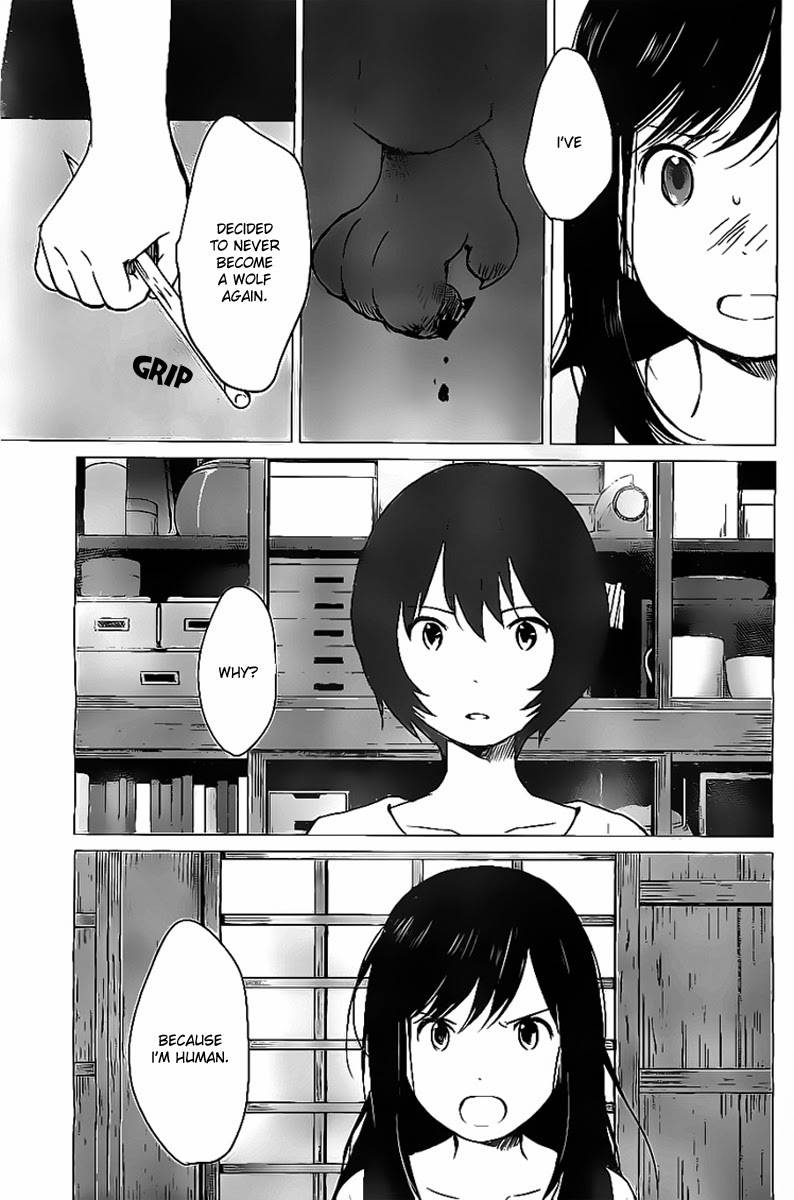 Ookami Kodomo no Ame to Yuki Chapter 11 page 21 - Chapter 11: Sensei