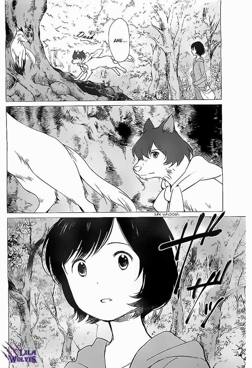 Ookami Kodomo no Ame to Yuki Chapter 11 page 8 - Chapter 11: Sensei