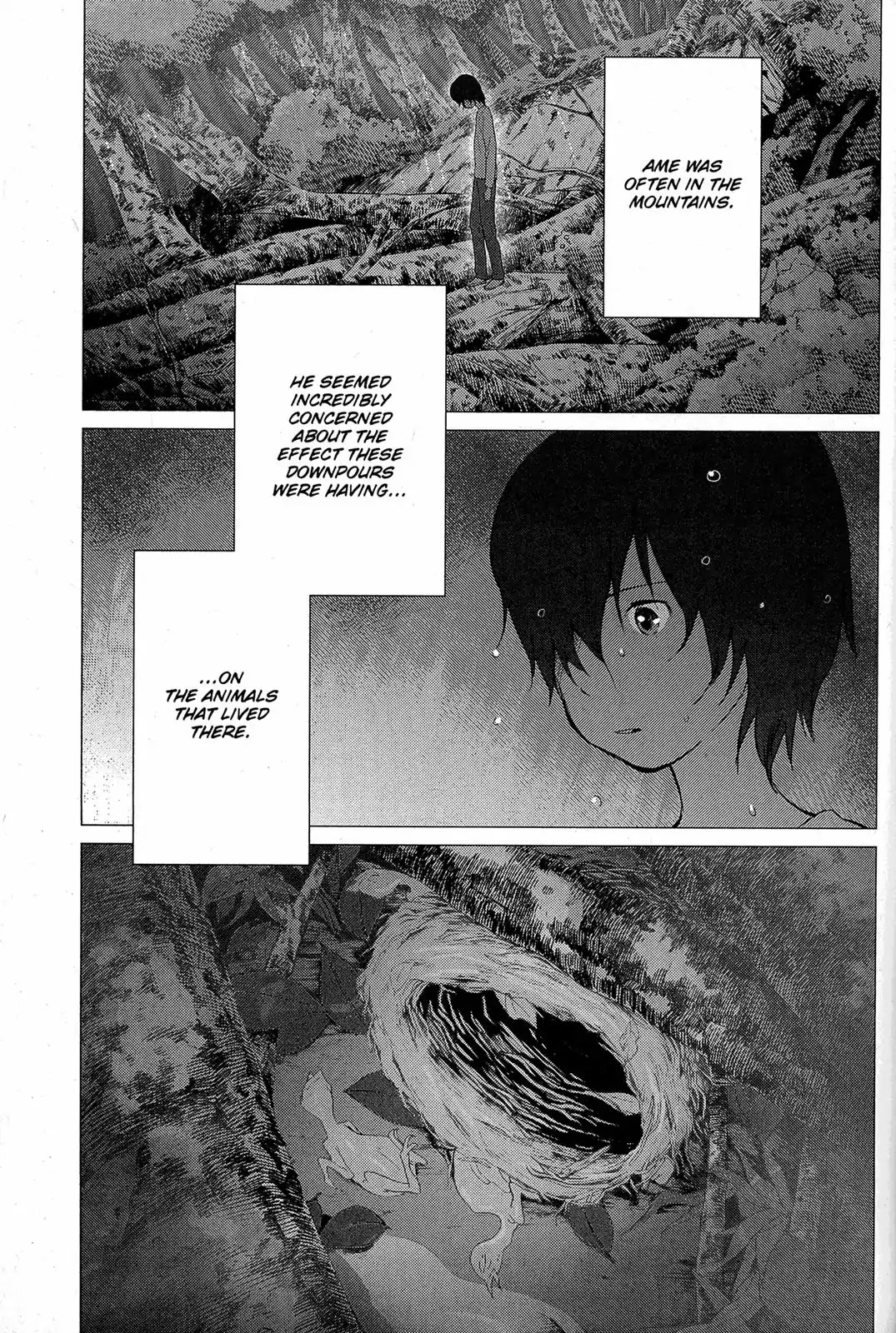 Ookami Kodomo no Ame to Yuki Chapter 12 page 14 - Chapter 12: Fangs and Words