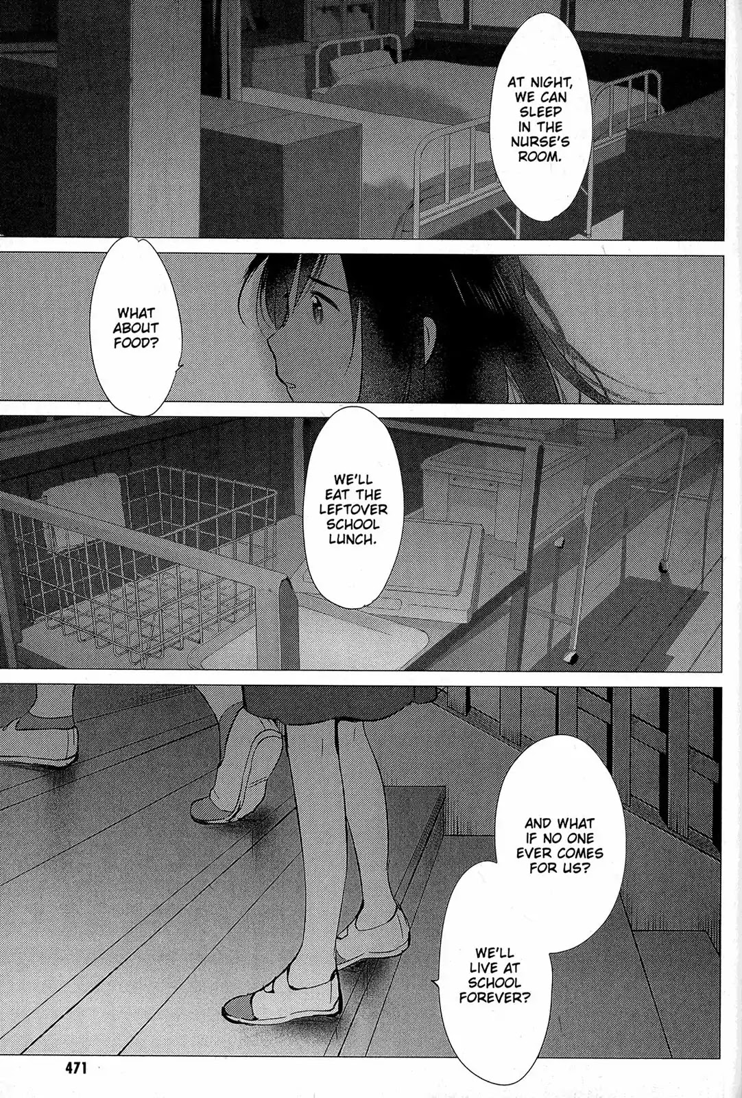 Ookami Kodomo no Ame to Yuki Chapter 14 page 21 - Chapter 14: Wandering