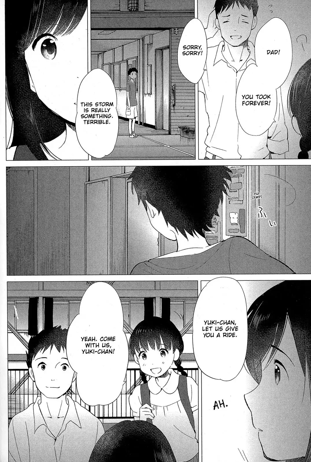 Ookami Kodomo no Ame to Yuki Chapter 14 page 4 - Chapter 14: Wandering