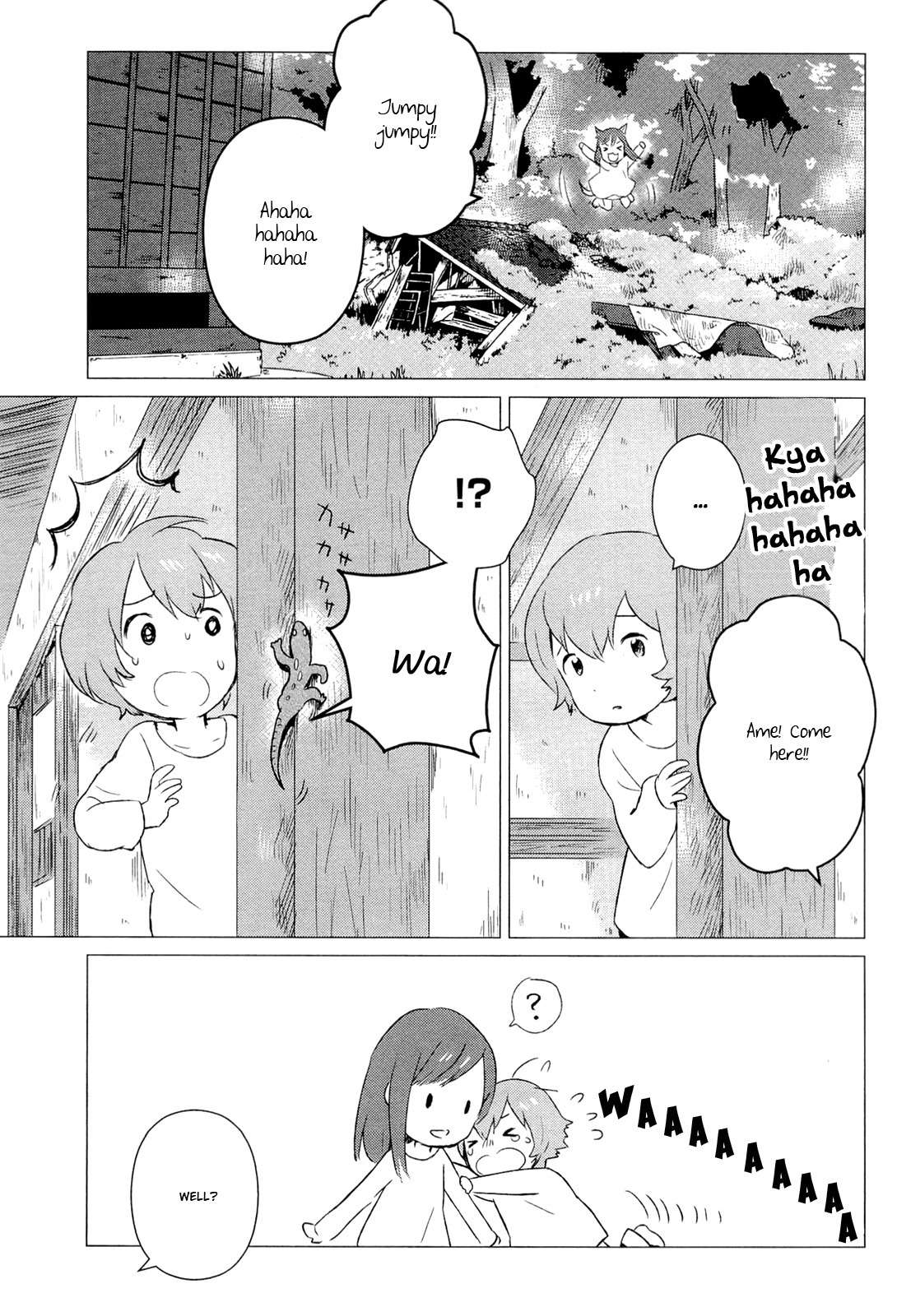 Ookami Kodomo no Ame to Yuki Chapter 4 page 12 - Chapter 4: Away from People