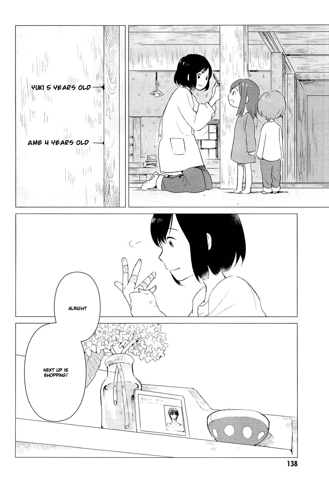 Ookami Kodomo no Ame to Yuki Chapter 4 page 19 - Chapter 4: Away from People