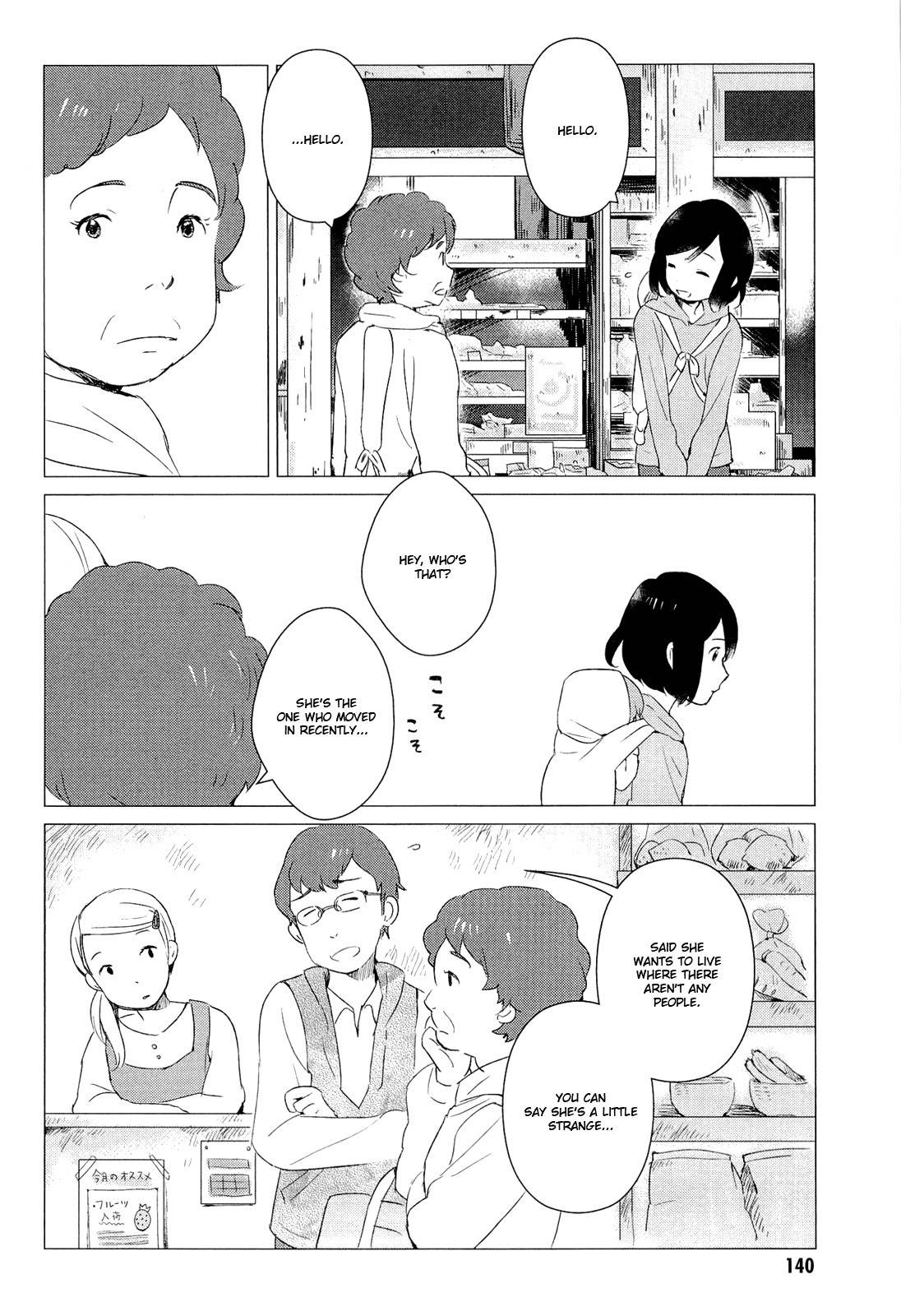 Ookami Kodomo no Ame to Yuki Chapter 4 page 21 - Chapter 4: Away from People