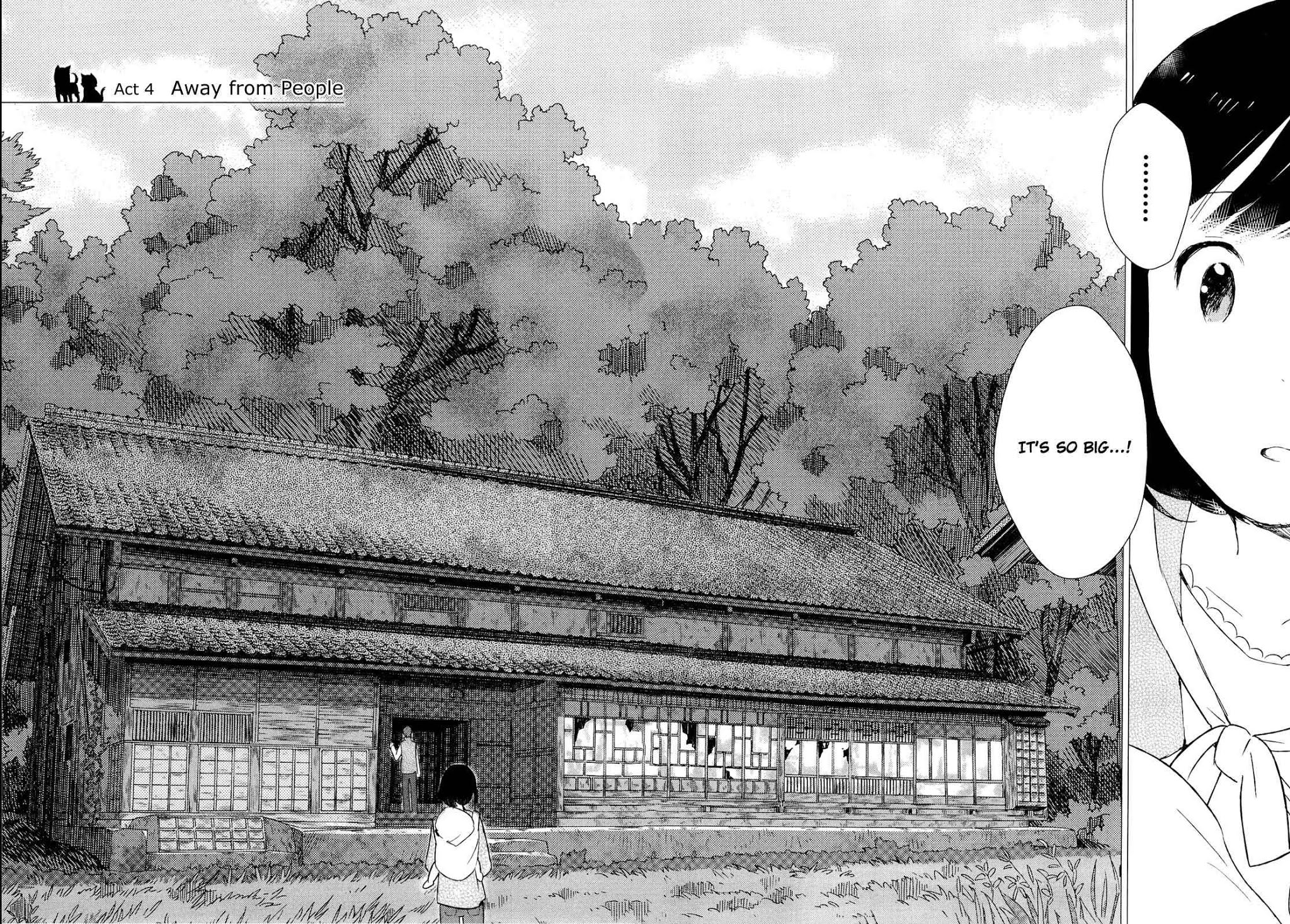 Ookami Kodomo no Ame to Yuki Chapter 4 page 6 - Chapter 4: Away from People
