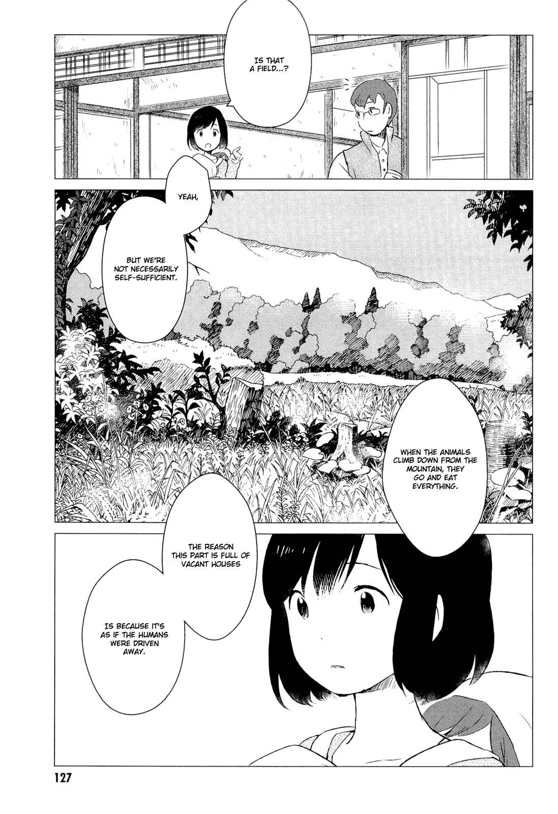 Ookami Kodomo no Ame to Yuki Chapter 4 page 8 - Chapter 4: Away from People