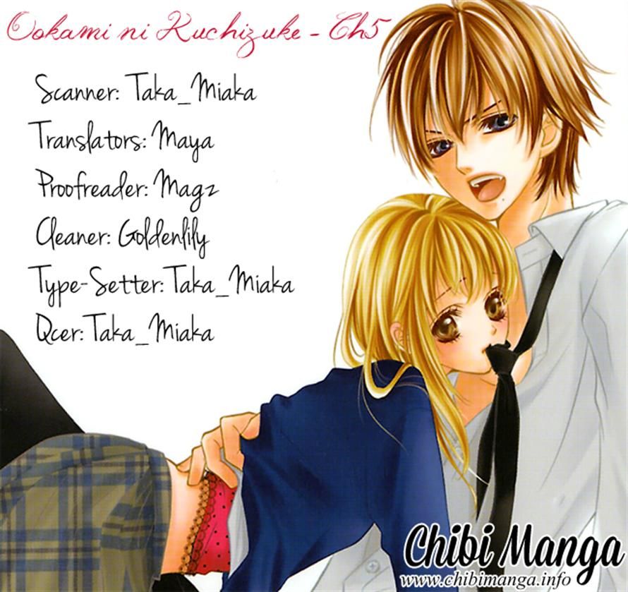 Ookami ni Kuchizuke Chapter 5 page 34 - Chapter 5