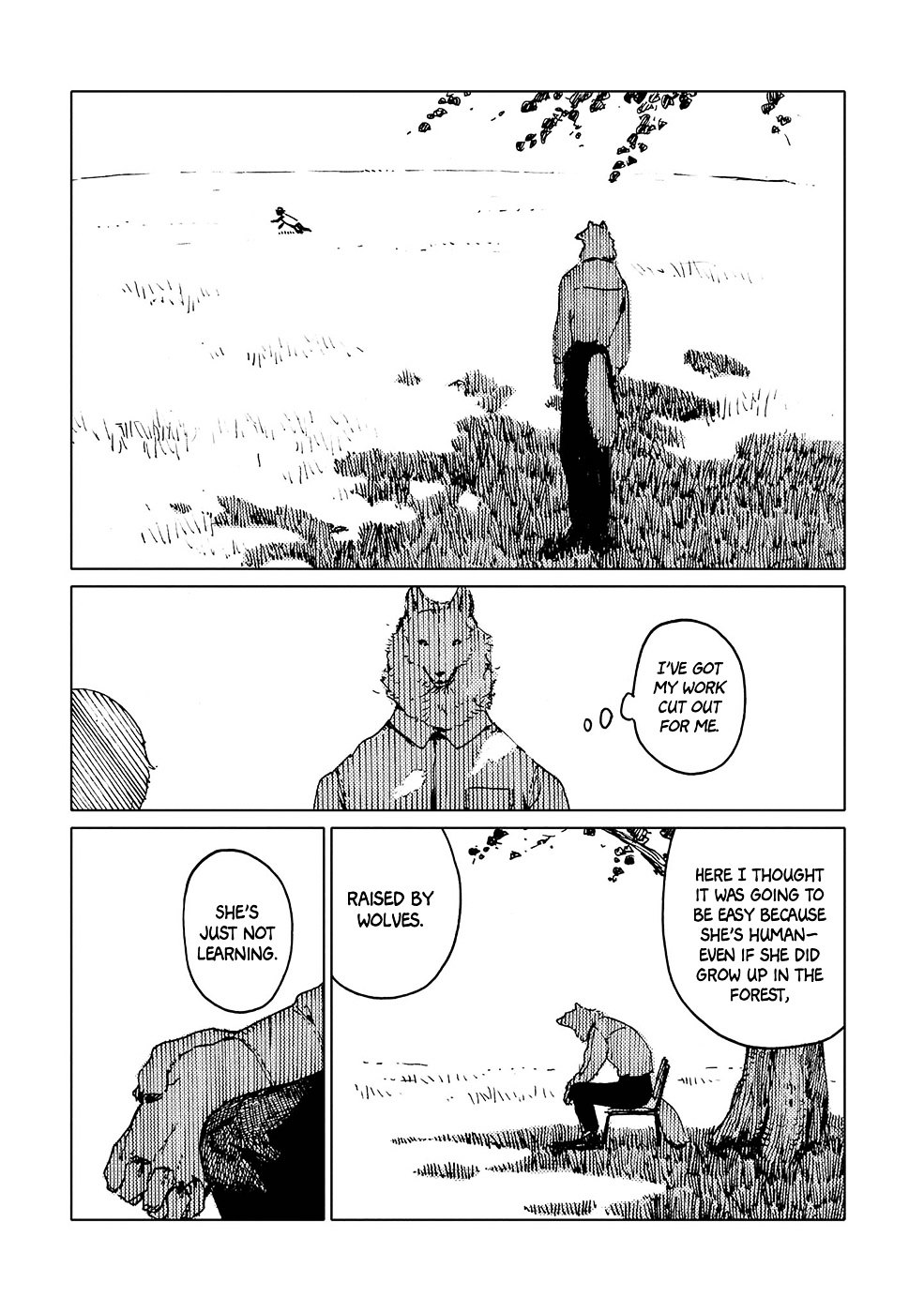 Ookami Ningen to Ningen Ookami Chapter 0 page 10 - Chapter Oneshot