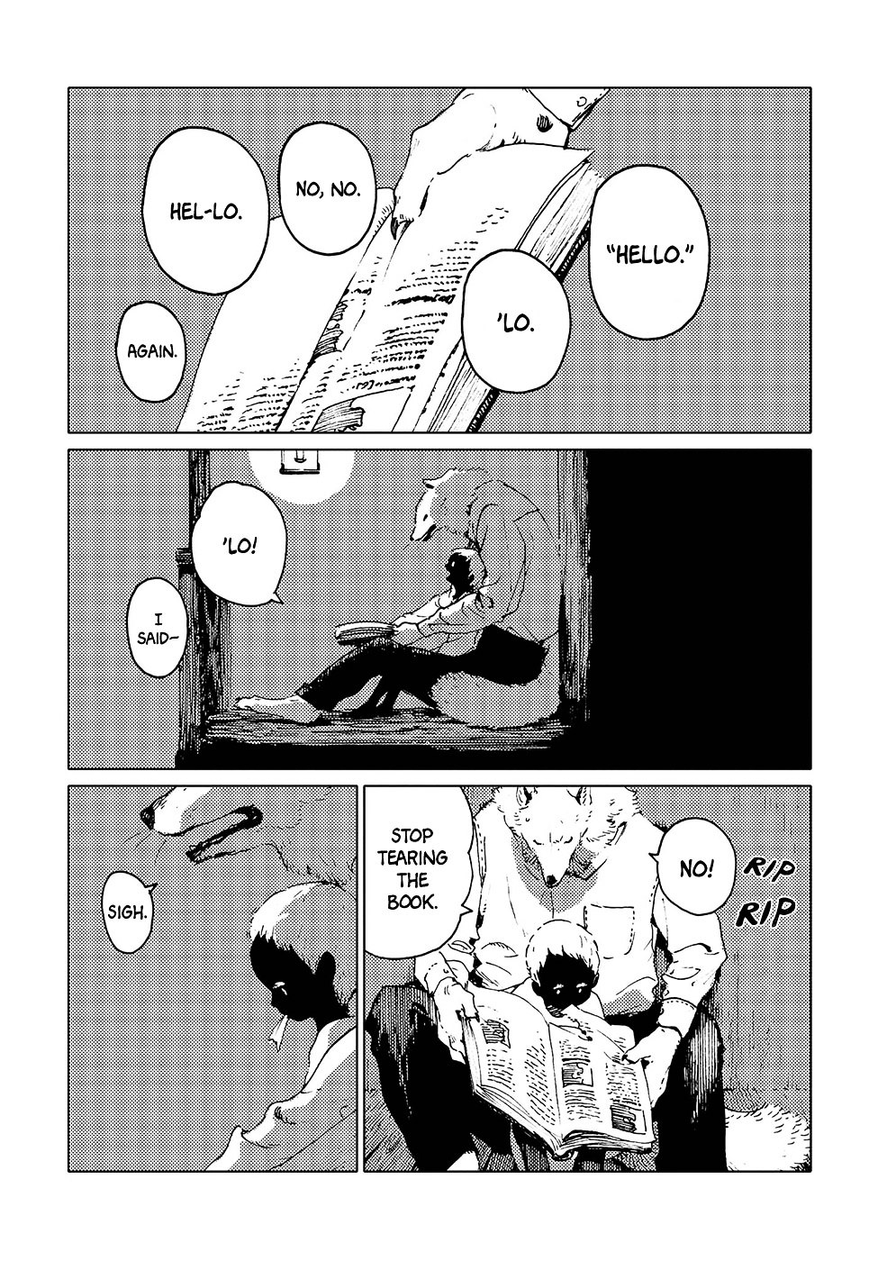 Ookami Ningen to Ningen Ookami Chapter 0 page 14 - Chapter Oneshot