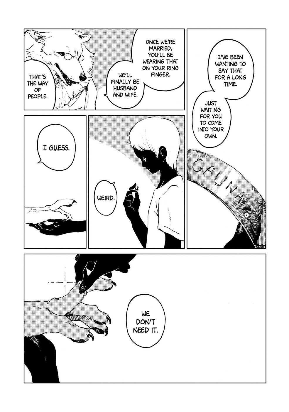 Ookami Ningen to Ningen Ookami Chapter 0 page 25 - Chapter Oneshot
