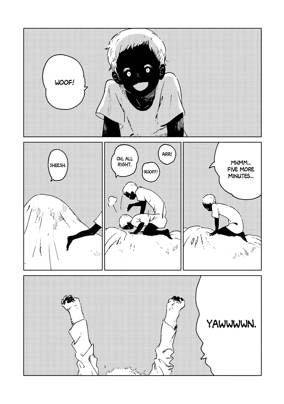 Ookami Ningen to Ningen Ookami Chapter 0 page 3 - Chapter Oneshot