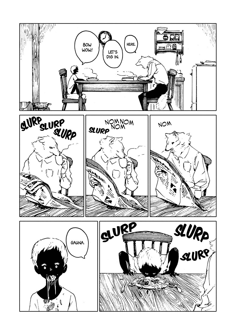 Ookami Ningen to Ningen Ookami Chapter 0 page 7 - Chapter Oneshot