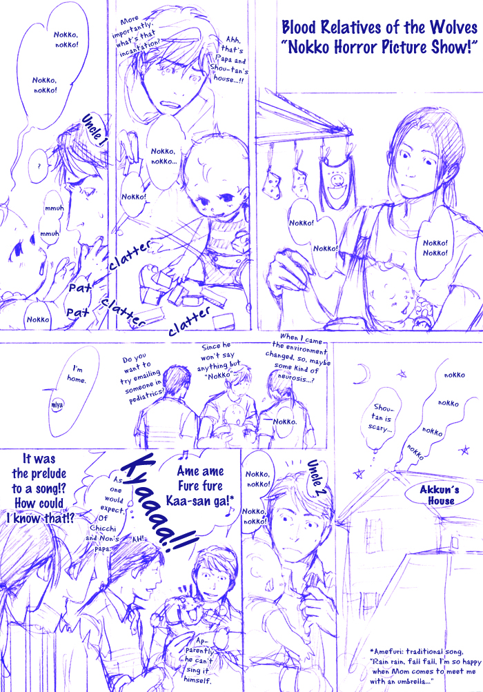 Ookami no Ketsuzoku Chapter 2.2 page 46 - Chapter 2 v2 : Blood Relatives of the Wolves - The Last Paradise