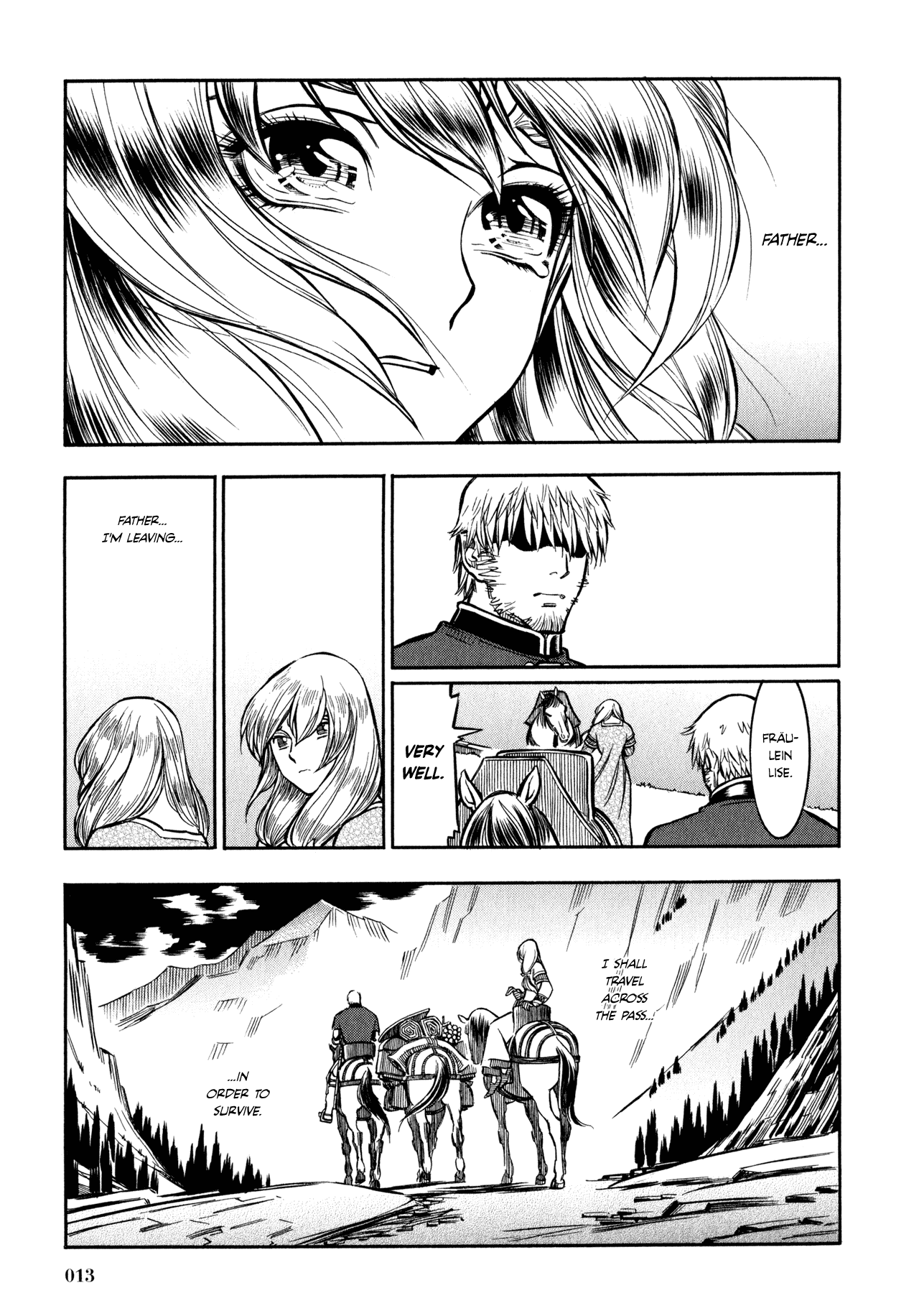 Ookami no Kuchi: Wolfsmund Chapter 1 page 11 - Chapter 1: Lise and Georg