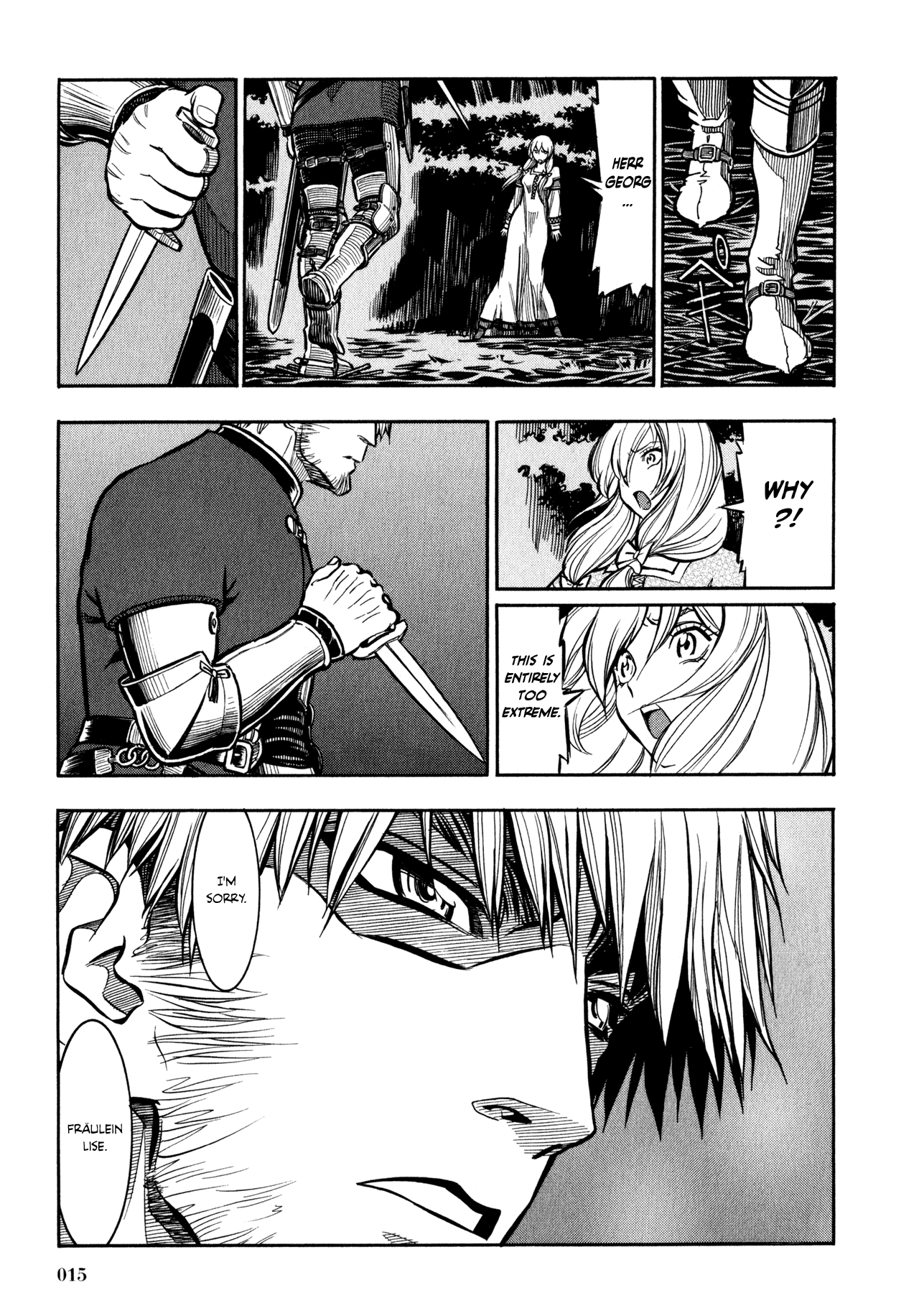 Ookami no Kuchi: Wolfsmund Chapter 1 page 13 - Chapter 1: Lise and Georg