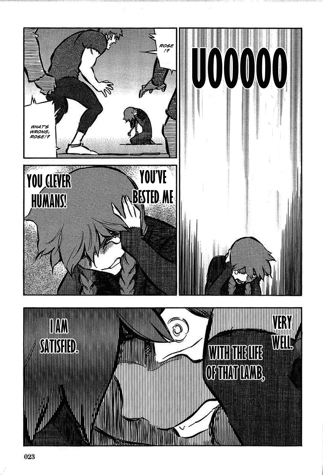 Ookami no Kuchi: Wolfsmund Chapter 12 page 21 - Chapter 12: The Devil and the Rose