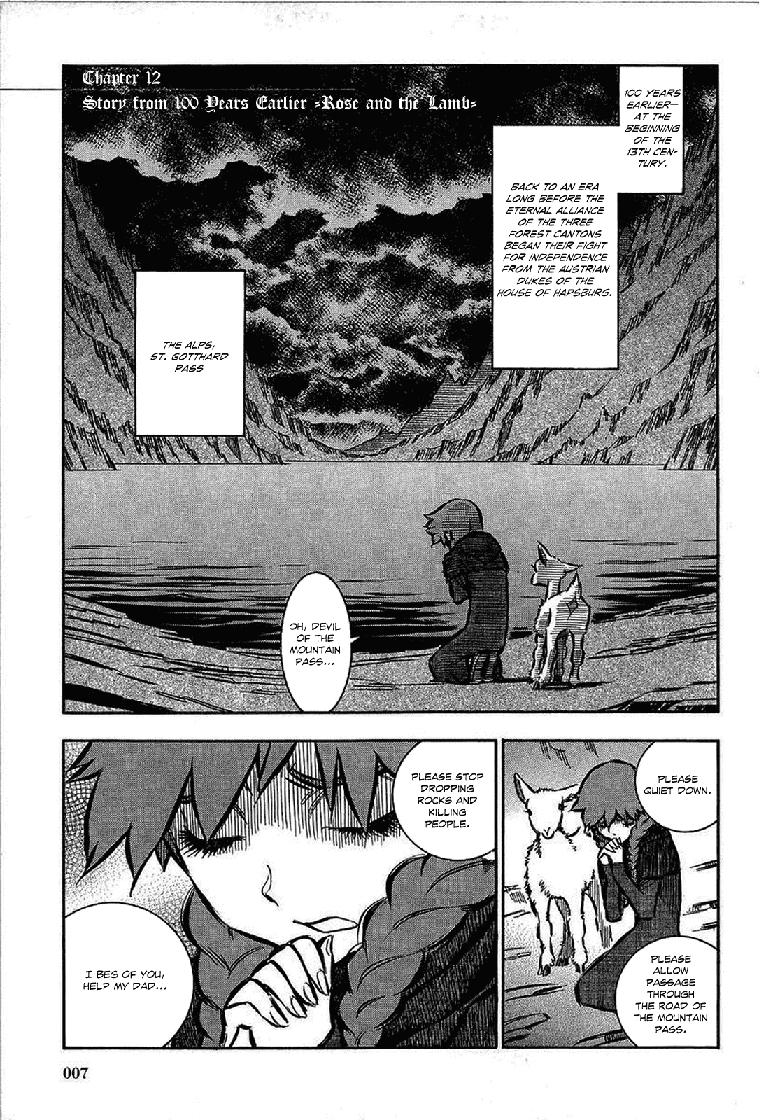 Ookami no Kuchi: Wolfsmund Chapter 12 page 5 - Chapter 12: The Devil and the Rose