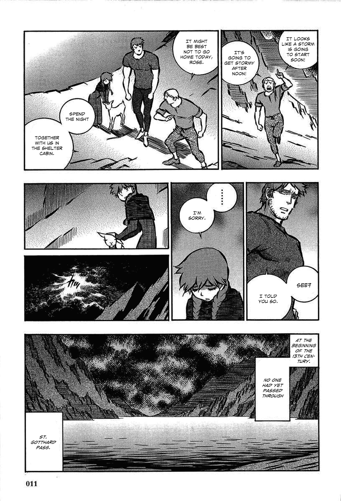 Ookami no Kuchi: Wolfsmund Chapter 12 page 9 - Chapter 12: The Devil and the Rose