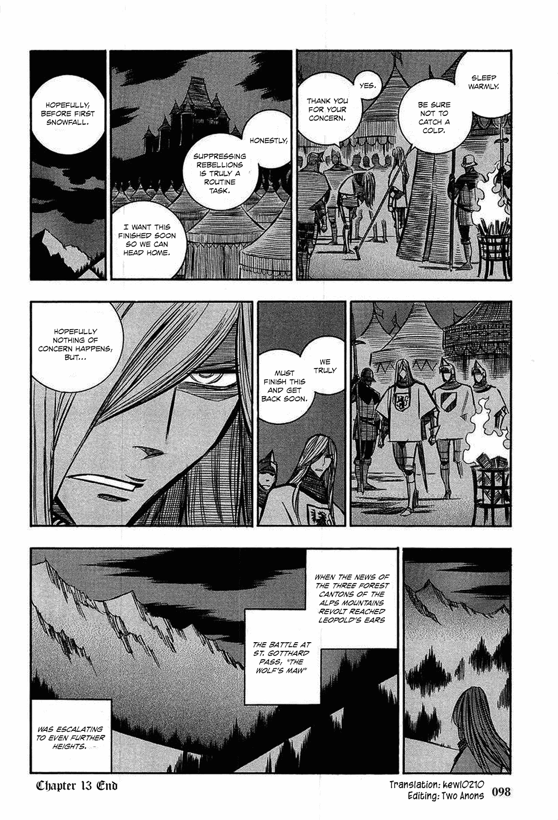 Ookami no Kuchi: Wolfsmund Chapter 13 page 72 - Chapter 13: Frederick and Leopold