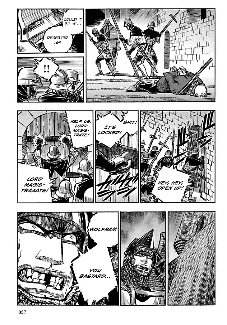 Ookami no Kuchi: Wolfsmund Chapter 15 page 34 - Chapter 15: Bundles of Wood and Firearms