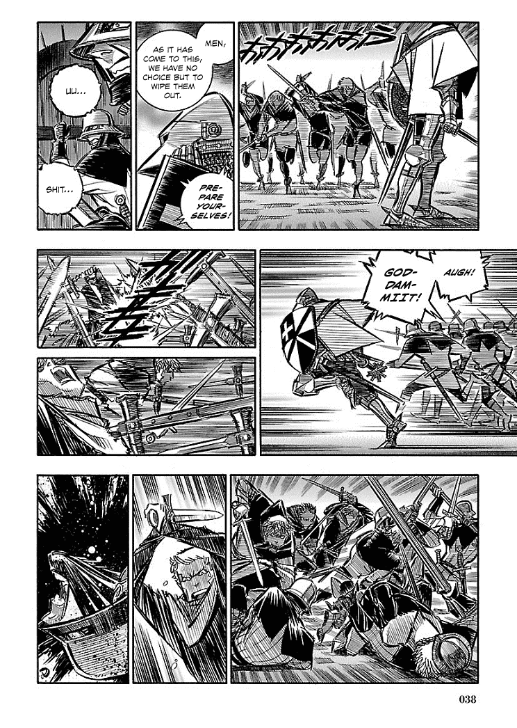 Ookami no Kuchi: Wolfsmund Chapter 15 page 35 - Chapter 15: Bundles of Wood and Firearms