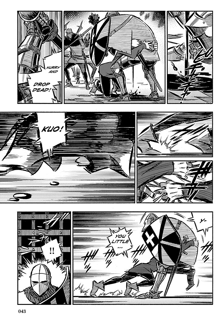 Ookami no Kuchi: Wolfsmund Chapter 15 page 40 - Chapter 15: Bundles of Wood and Firearms