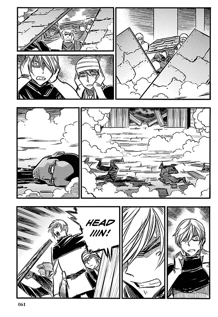 Ookami no Kuchi: Wolfsmund Chapter 15 page 58 - Chapter 15: Bundles of Wood and Firearms