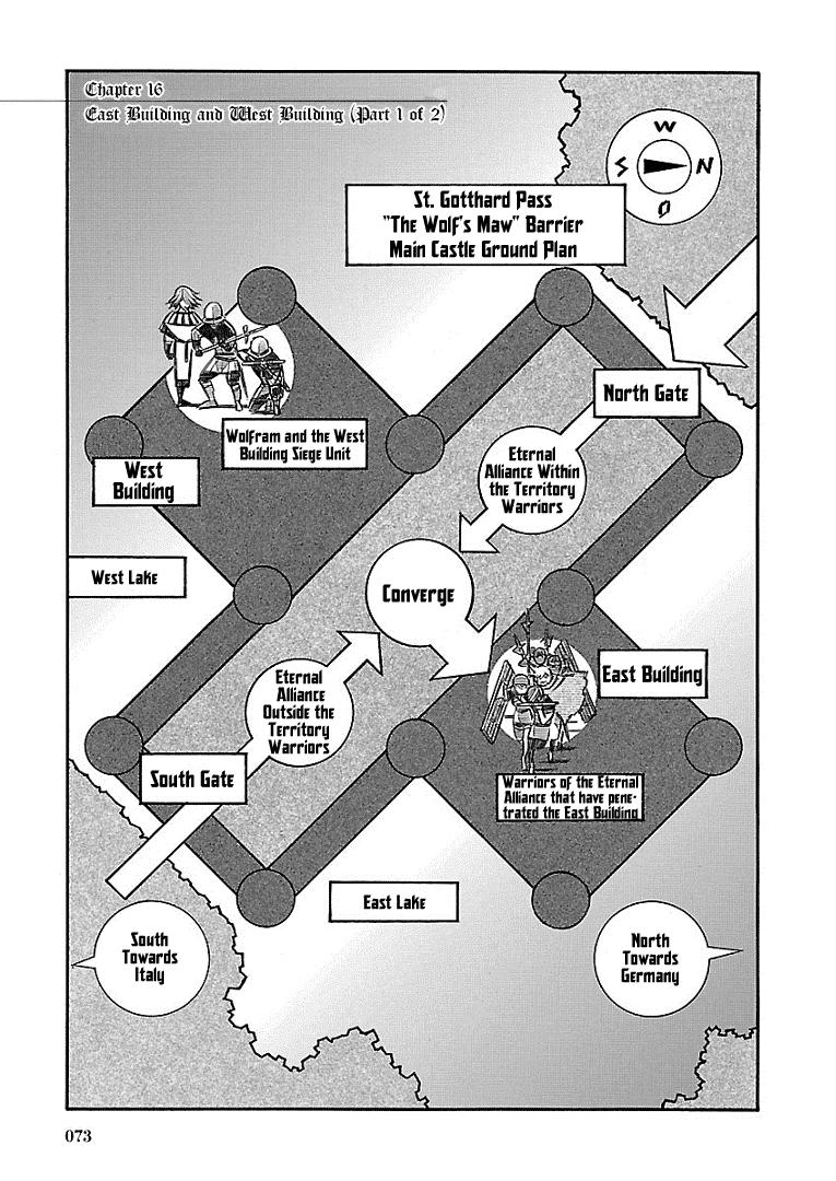 Ookami no Kuchi: Wolfsmund Chapter 16 page 1 - Chapter 16: East Building and West Building, Part 1