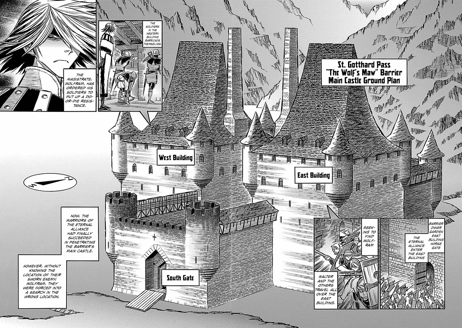 Ookami no Kuchi: Wolfsmund Chapter 16 page 2 - Chapter 16: East Building and West Building, Part 1