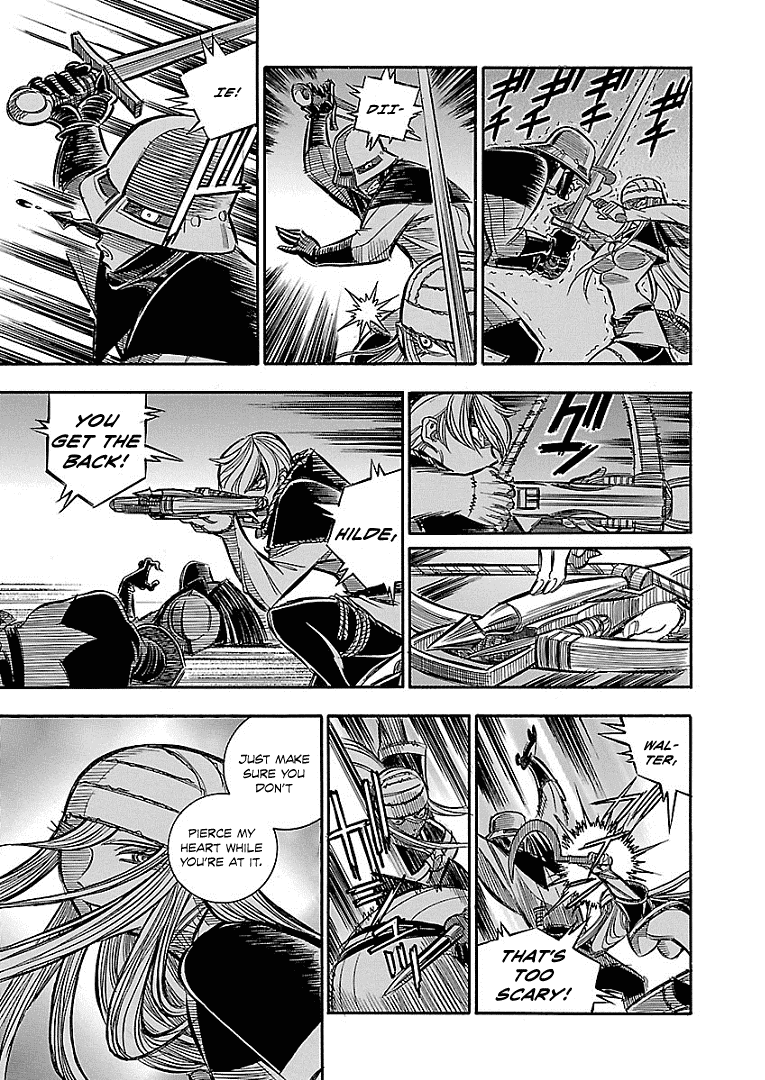 Ookami no Kuchi: Wolfsmund Chapter 17 page 23 - Chapter 17: East Building and West Building, Part 2