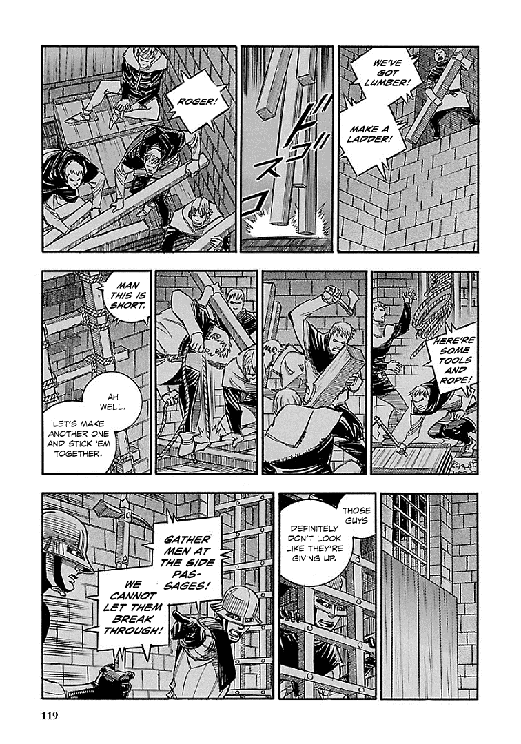 Ookami no Kuchi: Wolfsmund Chapter 17 page 5 - Chapter 17: East Building and West Building, Part 2