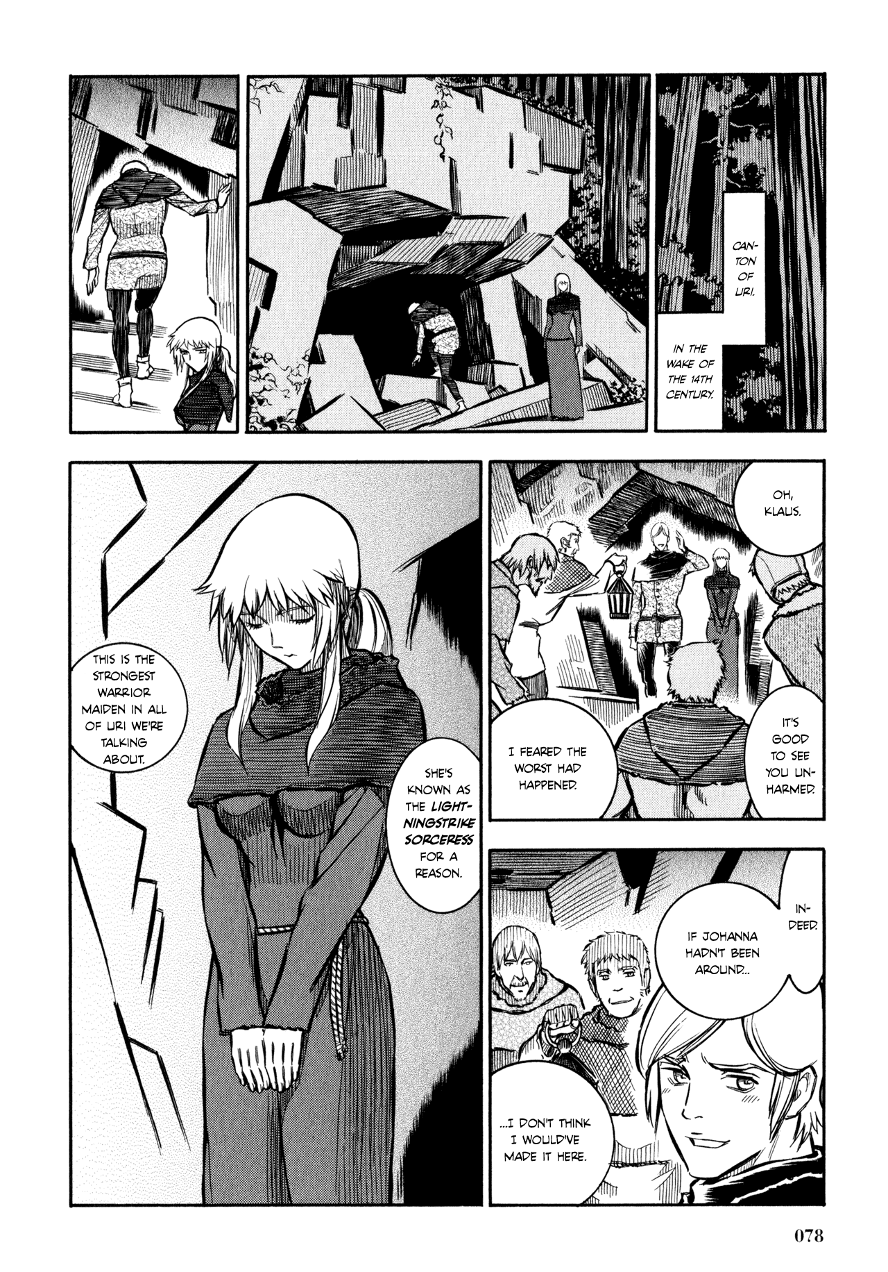 Ookami no Kuchi: Wolfsmund Chapter 2 page 10 - Chapter 2: Johanna and Klaus