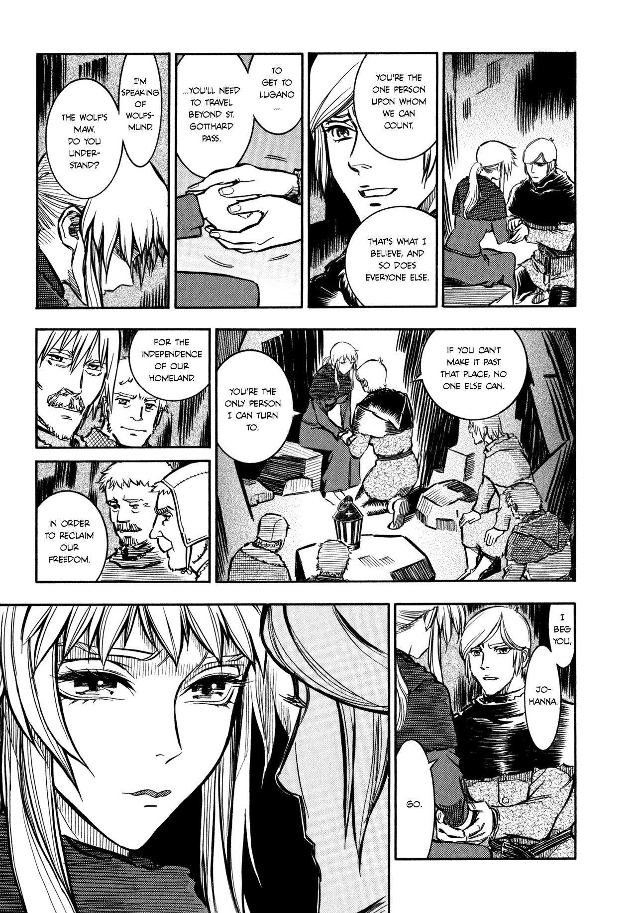 Ookami no Kuchi: Wolfsmund Chapter 2 page 13 - Chapter 2: Johanna and Klaus