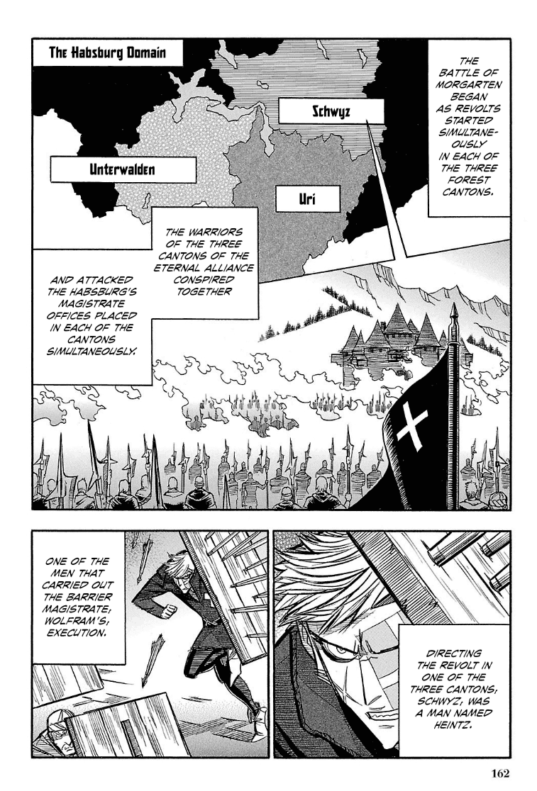 Ookami no Kuchi: Wolfsmund Chapter 23 page 14 - Chapter 23: Heintz and the Schwyz Peasant Army, Part 1