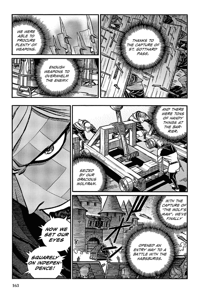 Ookami no Kuchi: Wolfsmund Chapter 23 page 15 - Chapter 23: Heintz and the Schwyz Peasant Army, Part 1