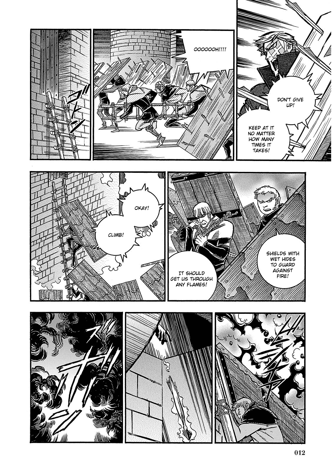 Ookami no Kuchi: Wolfsmund Chapter 24 page 14 - Chapter 24: Heinz and the Schwyz Peasant Army, Part 2