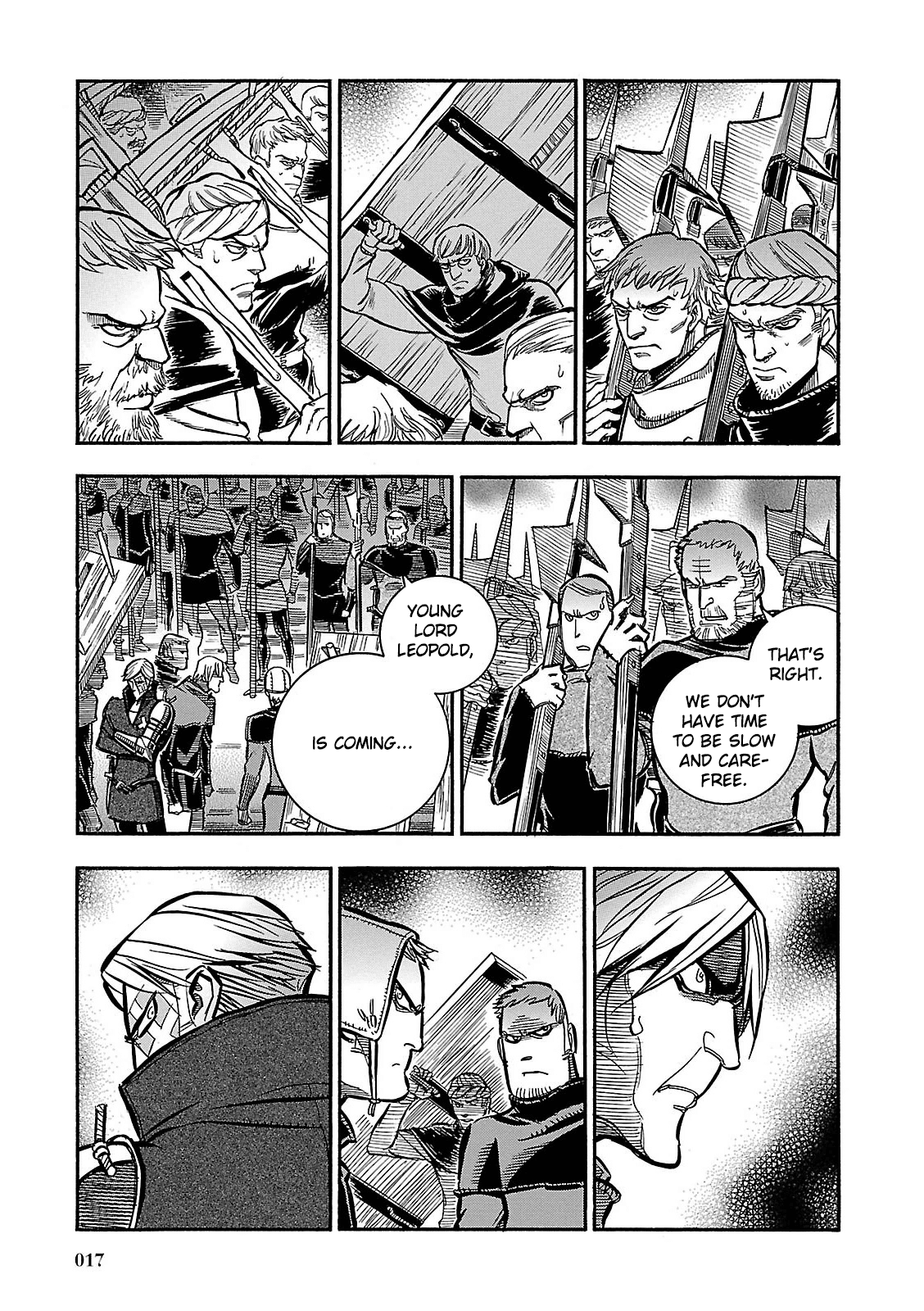 Ookami no Kuchi: Wolfsmund Chapter 24 page 19 - Chapter 24: Heinz and the Schwyz Peasant Army, Part 2