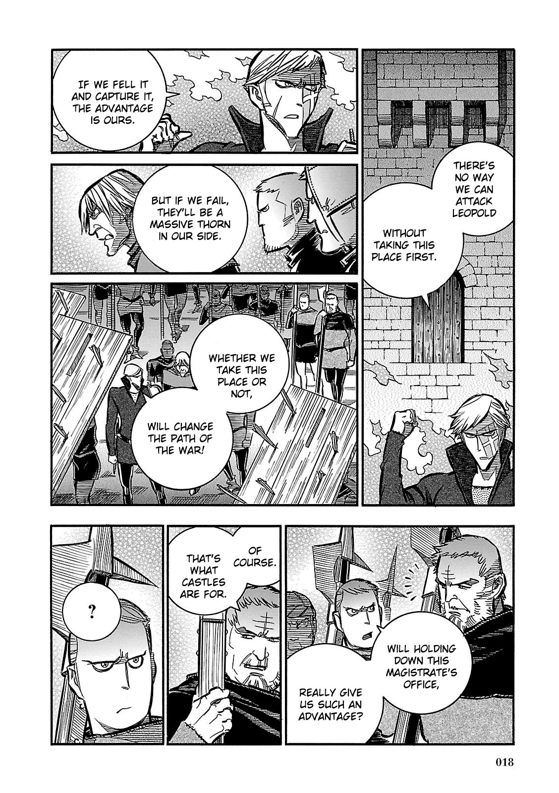 Ookami no Kuchi: Wolfsmund Chapter 24 page 20 - Chapter 24: Heinz and the Schwyz Peasant Army, Part 2