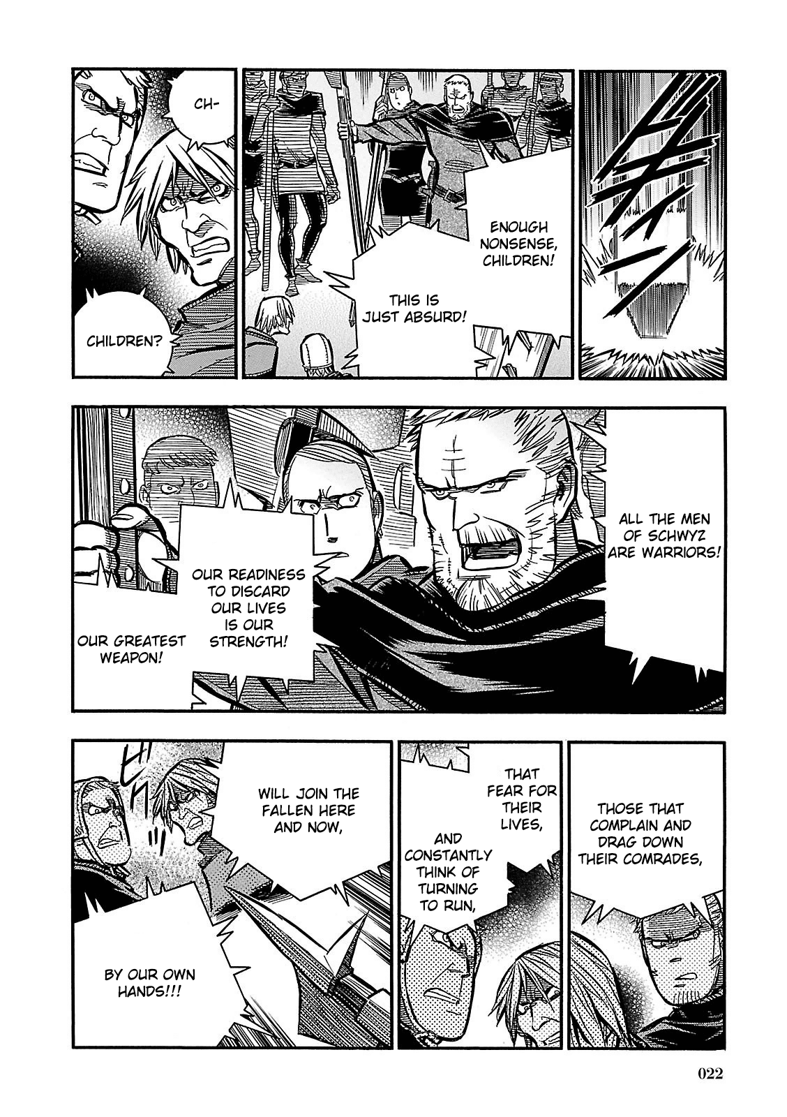 Ookami no Kuchi: Wolfsmund Chapter 24 page 24 - Chapter 24: Heinz and the Schwyz Peasant Army, Part 2