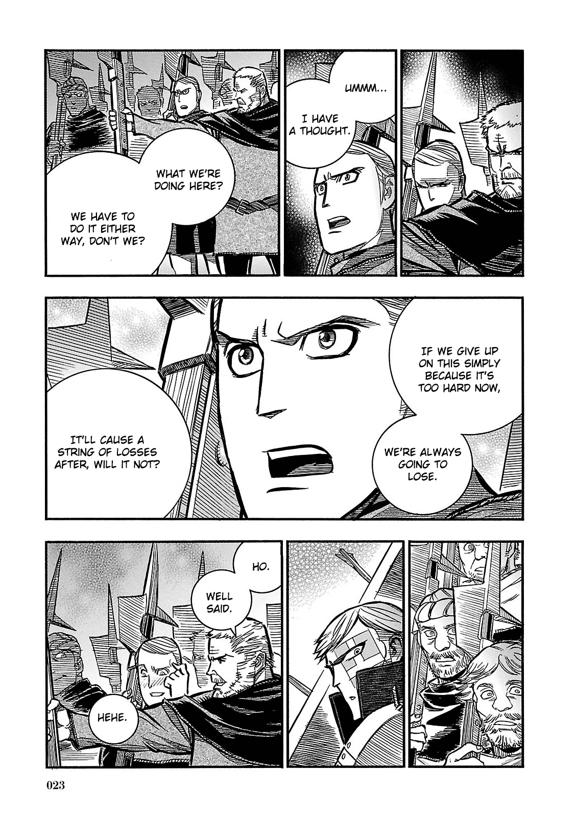 Ookami no Kuchi: Wolfsmund Chapter 24 page 25 - Chapter 24: Heinz and the Schwyz Peasant Army, Part 2