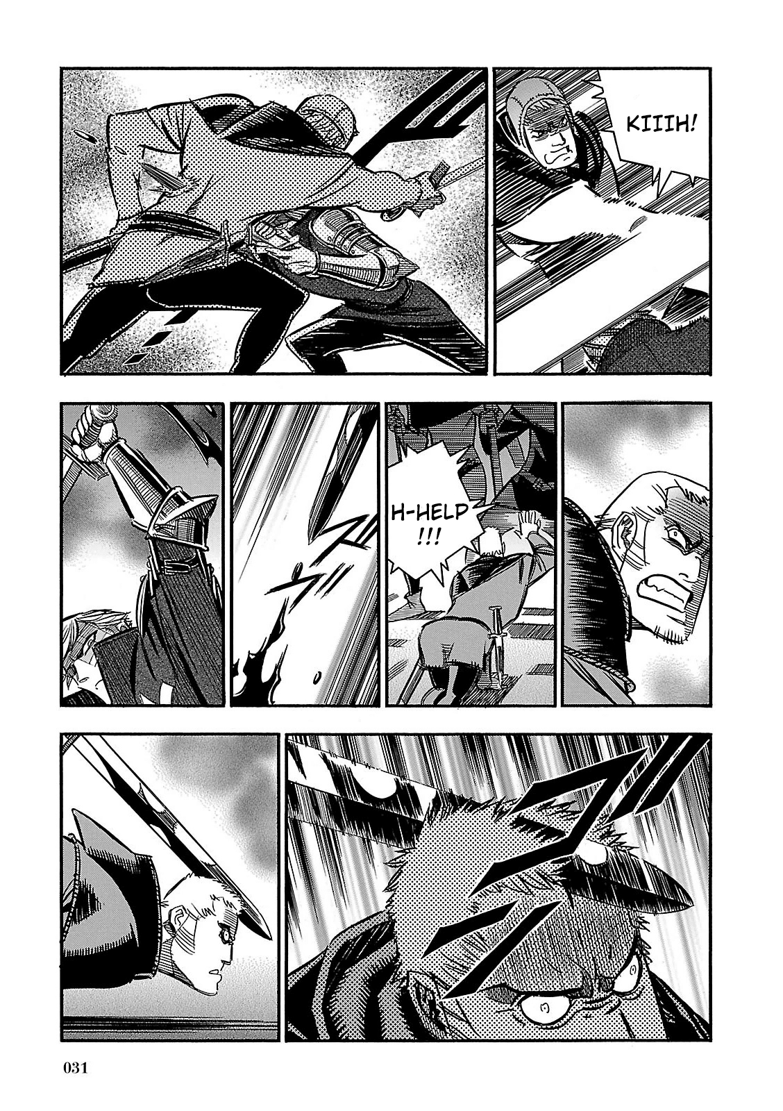 Ookami no Kuchi: Wolfsmund Chapter 24 page 33 - Chapter 24: Heinz and the Schwyz Peasant Army, Part 2