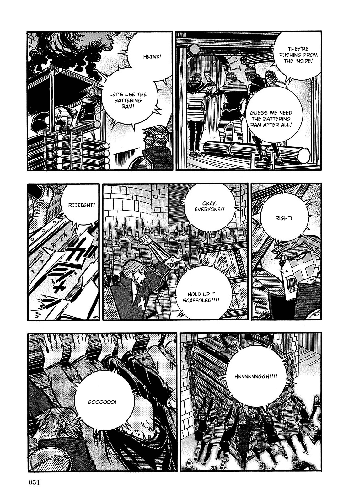 Ookami no Kuchi: Wolfsmund Chapter 25 page 13 - Chapter 25: Heinz and the Schwyz Peasant Army, Part 3