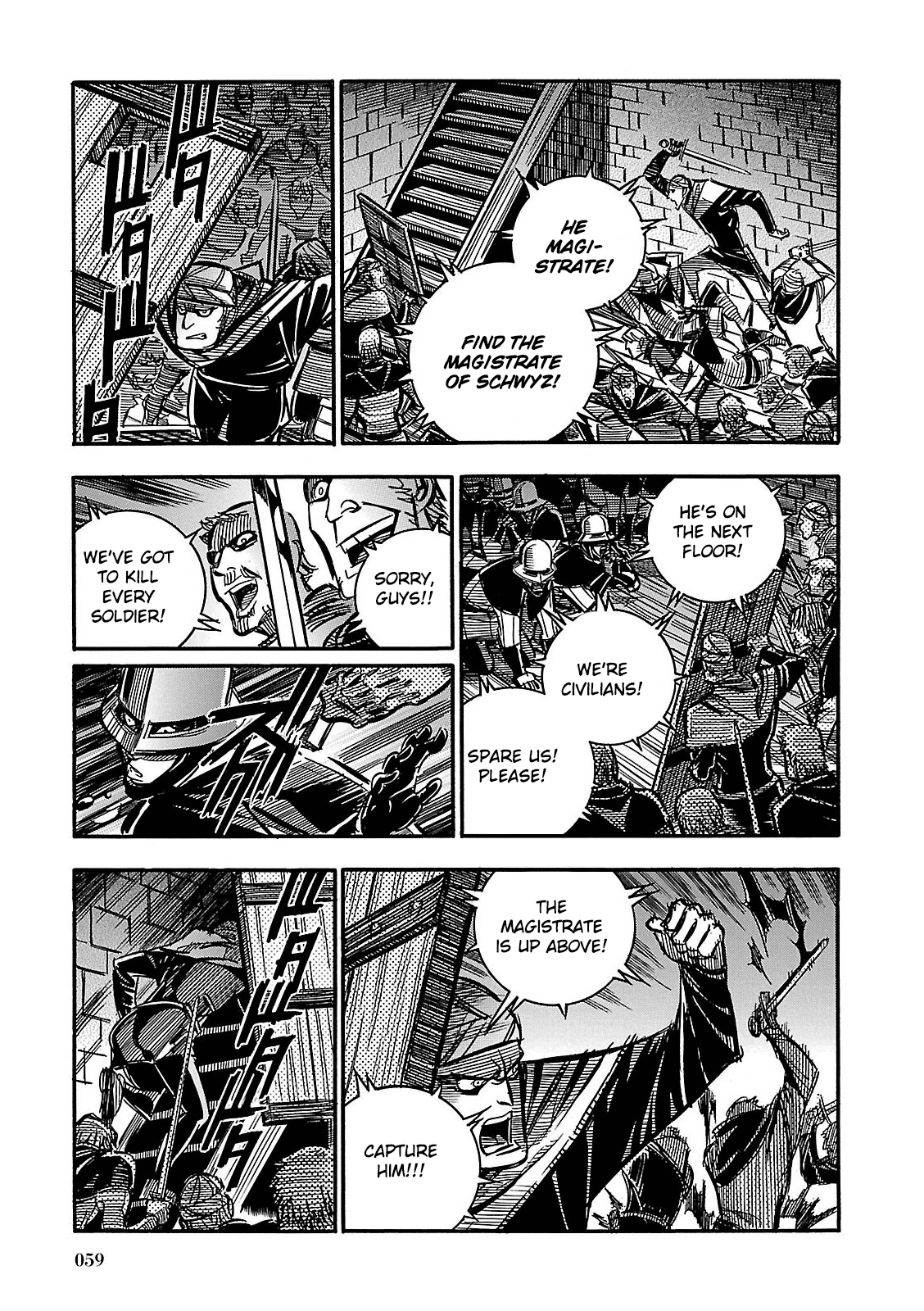 Ookami no Kuchi: Wolfsmund Chapter 25 page 21 - Chapter 25: Heinz and the Schwyz Peasant Army, Part 3