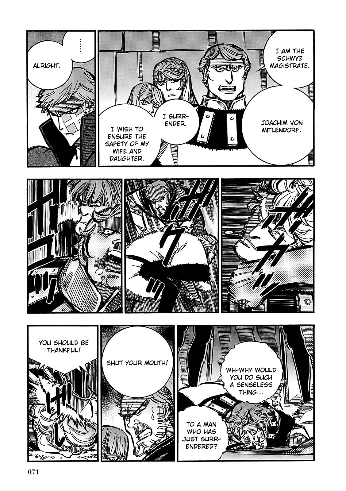 Ookami no Kuchi: Wolfsmund Chapter 25 page 33 - Chapter 25: Heinz and the Schwyz Peasant Army, Part 3
